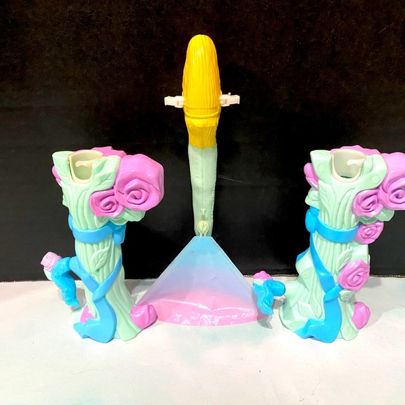 SKY DANCERS VTG 1995 COLLECTIBLE FLYING PRINCESS RAINBOW BREEZE & 2 LAUNCHERS - Picture 10 of 10